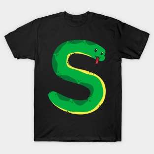 S for Snake T-Shirt